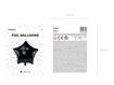 Picture of FOIL BALLOON STAR BLACK 18 INCH